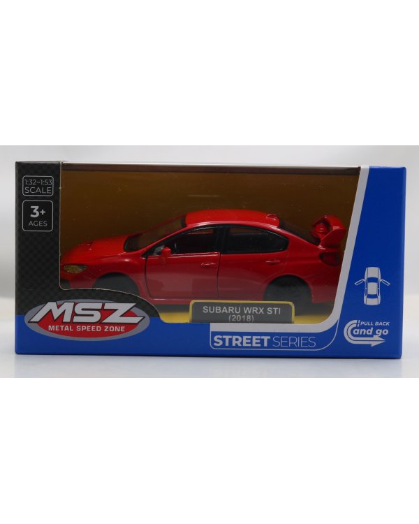 Дополнительное изображение книги «MSZ металлическая модель Subaru WRX STI, масштаб 1:40»