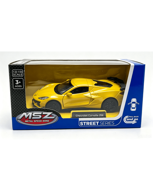 Дополнительное изображение книги «MSZ металлическая модель 2024 Chevrolet Corvette C8 Z06 , масштаб 1:43»