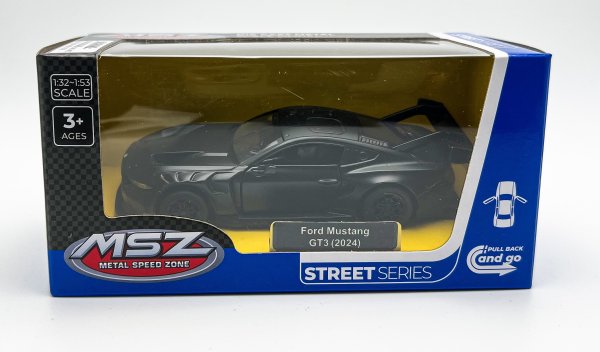 Обложка книги «MSZ металлическая модель 2024 Ford Mustang GT3, масштаб 1:42»