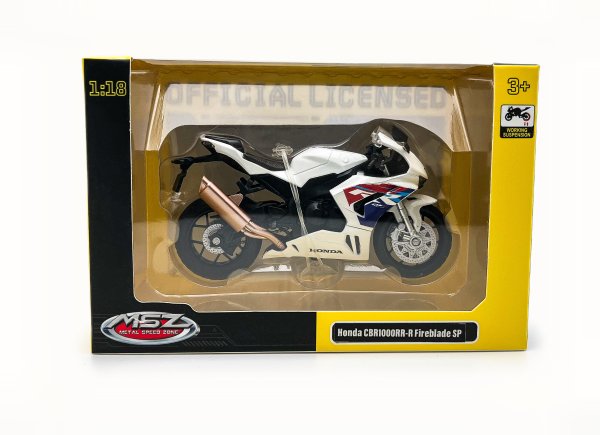 Обложка книги «MSZ Металлическая модель Honda CBR1000RR-R, масштаб 1:18»