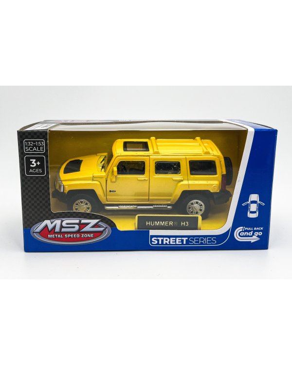 Дополнительное изображение книги «MSZ металлическая модель Hummer H3, масштаб 1:43»