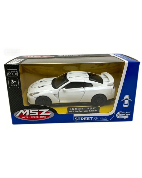 Дополнительное изображение книги «MSZ металлическая модель Nissan GT-R (R35), масштаб 1:42»