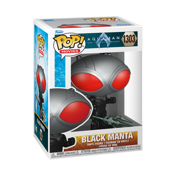 Обложка книги «FUNKO POP! Vinyl: Фигурка Aquaman and the Lost Kingdom - Black Manta»