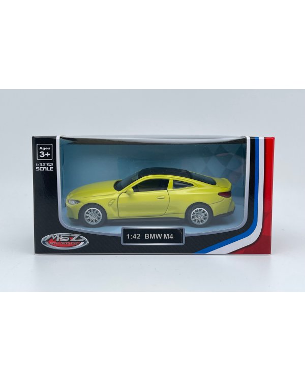 Дополнительное изображение книги «MSZ металлическая модель BMW M4(G82), размер 1:42»