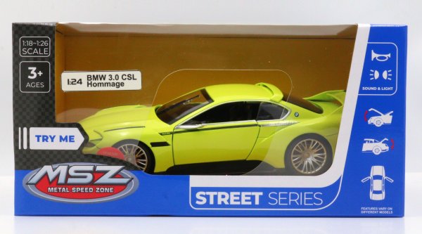 Обложка книги «MSZ металлическая модель BMW 3.0 CSL Hommage, масштаб 1:24»