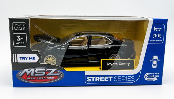 Обложка книги «MSZ металлическая модель Toyota Camry, масштаб 1:34»