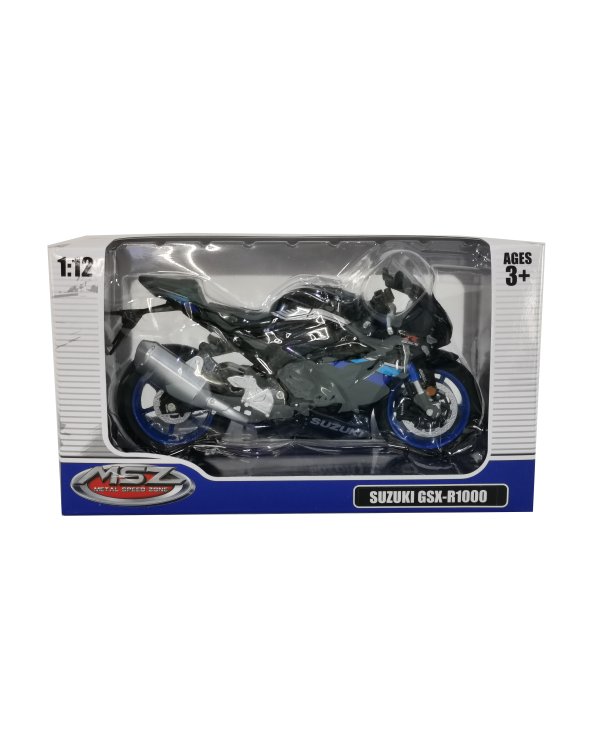 MSZ металлическая модель SUZUKI GSR-R1000 1:12