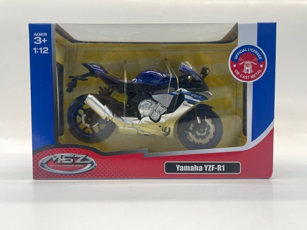Обложка книги «MSZ Yamaha YZF-R1, 1:12»
