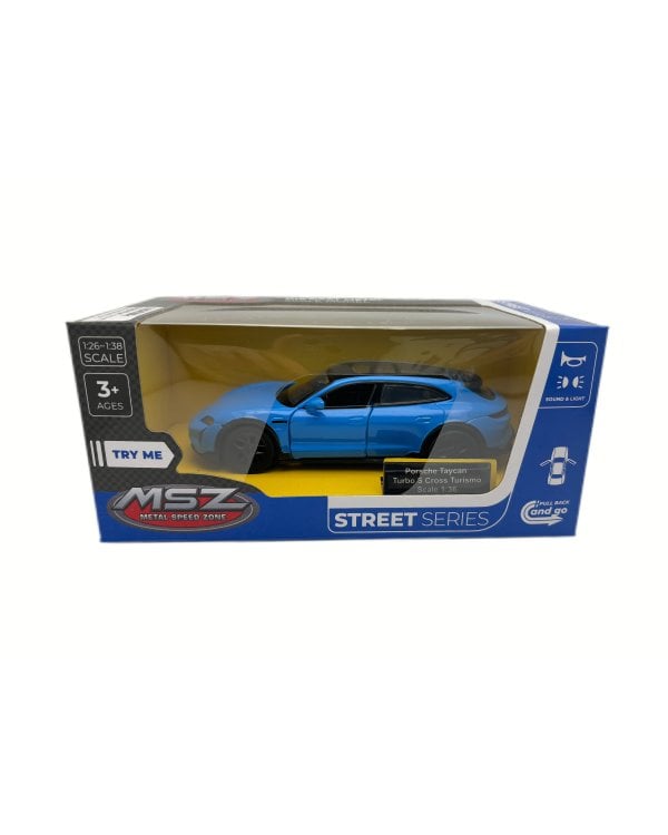 MSZ металлическая модель Porsche Taycan Turbo S Cross Turismo 1:36