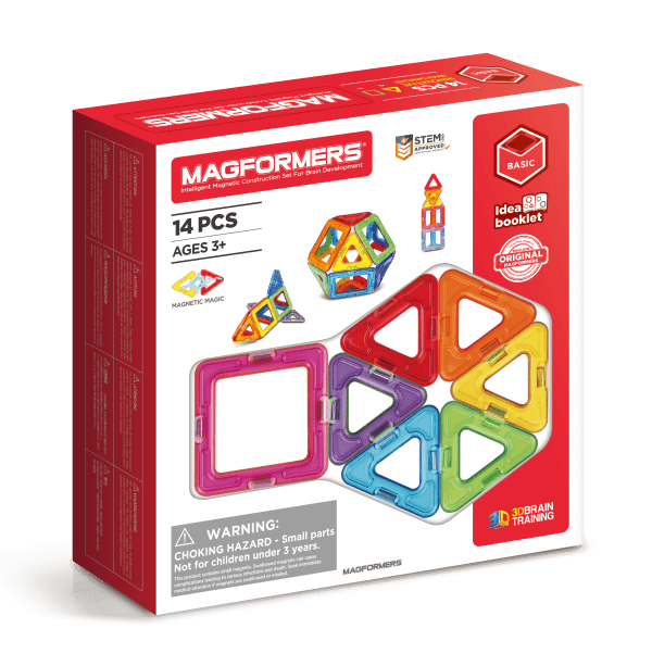 MAGFORMERS 14 Set магнитный конструктор