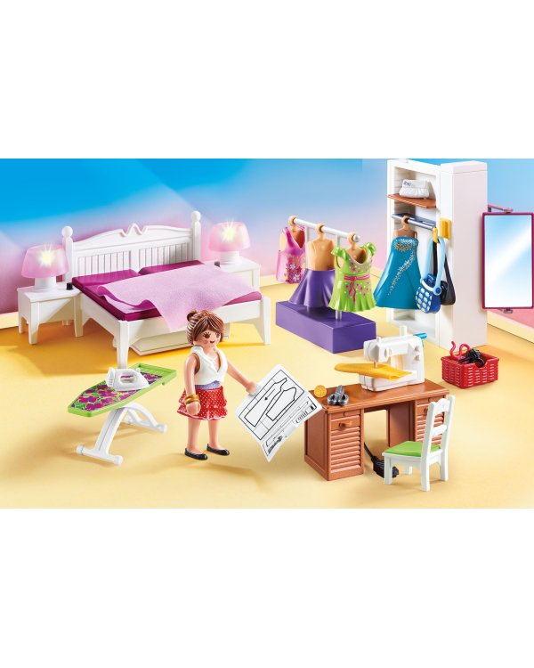 Дополнительное изображение книги «PLAYMOBIL DOLLHOUSE Спальня со Швейным Уголком 70208»