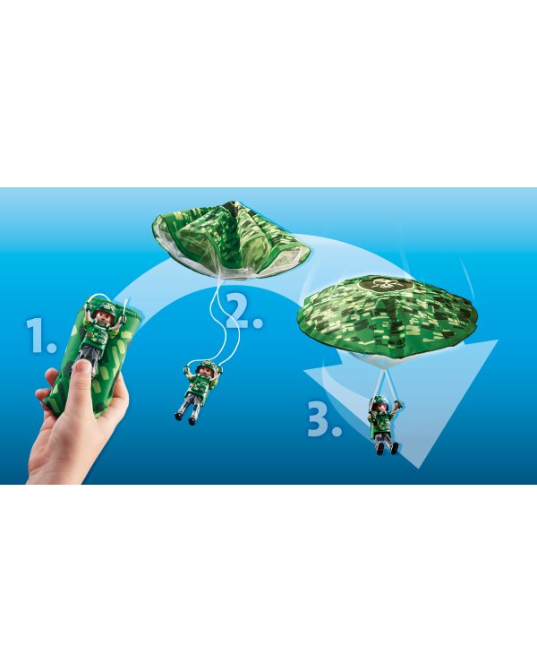 Дополнительное изображение книги «PLAYMOBIL City Action Полицейский парашют 70569»