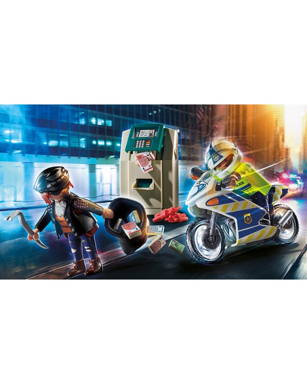 PLAYMOBIL City Action Погоня за грабителем банка 70572