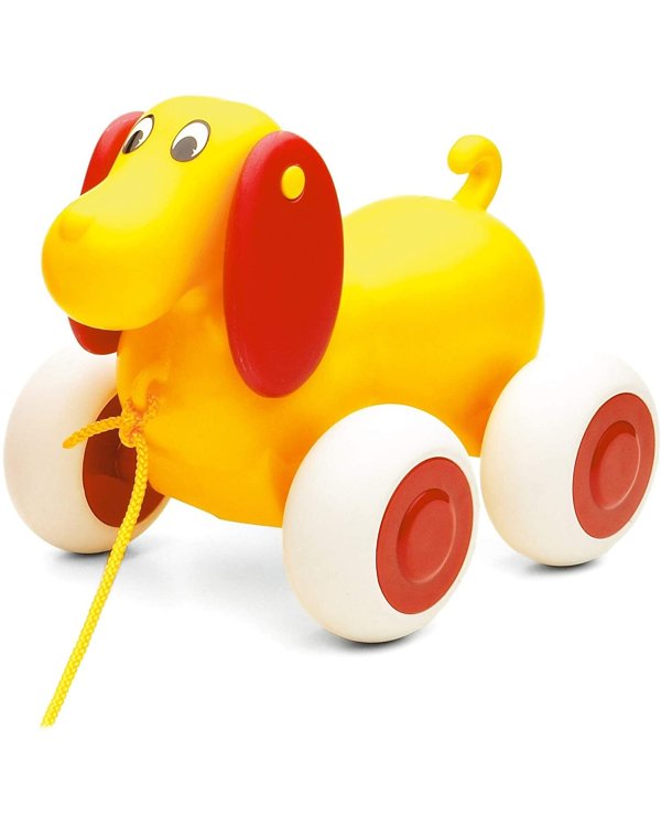 VIKING TOYS собачка на верёвочке, 19 см