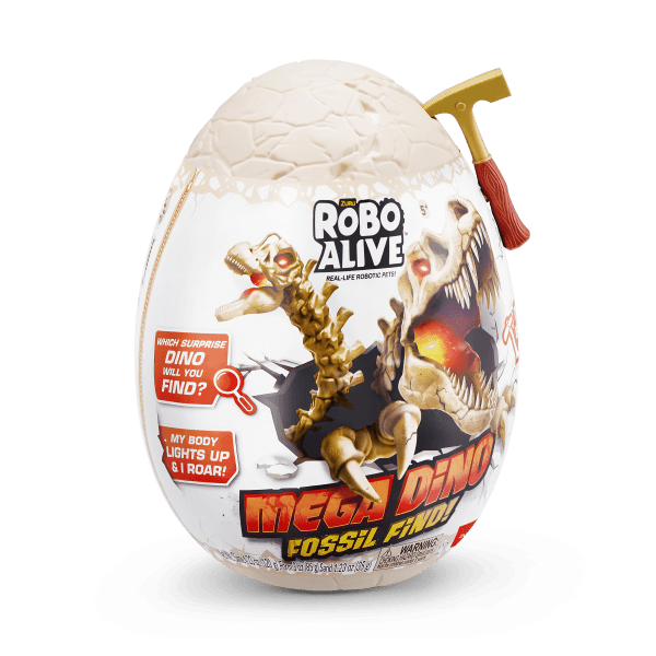 ROBOALIVE интерактивная игрушка Mega Dino fossil
