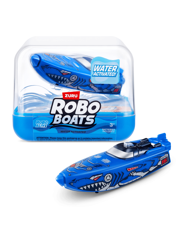 ROBOALIVE интерактивная лодка Robo boat, 4cm