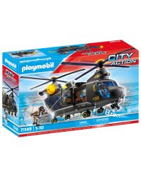 PLAYMOBIL CITY ACTION Tactical Unit спасательный самолет 71149