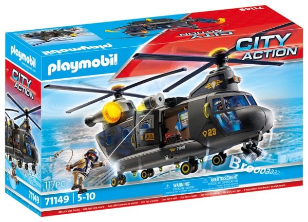 PLAYMOBIL CITY ACTION Tactical Unit спасательный самолет 71149 PLAYMOBIL CITY ACTION Tactical Unit спасательный самолет 71149