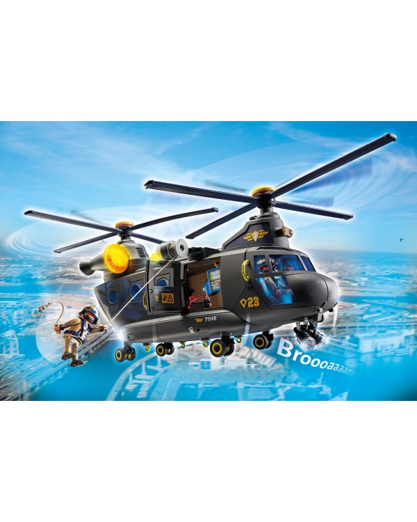 PLAYMOBIL CITY ACTION Tactical Unit спасательный самолет 71149