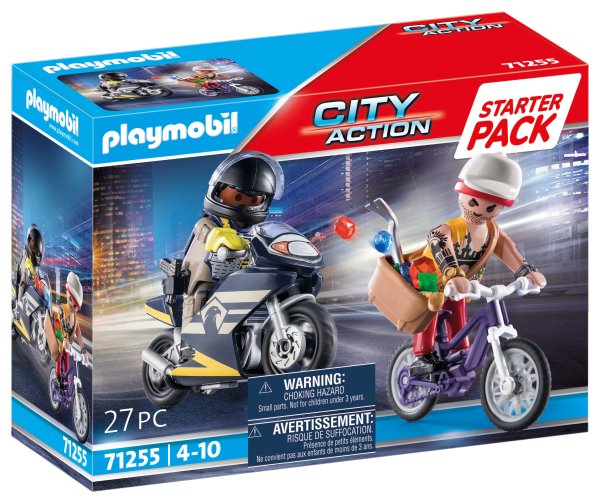 PLAYMOBIL CITY ACTION стартовый комплект Спецназ и вор 71255 PLAYMOBIL CITY ACTION стартовый комплект Спецназ и вор 71255
