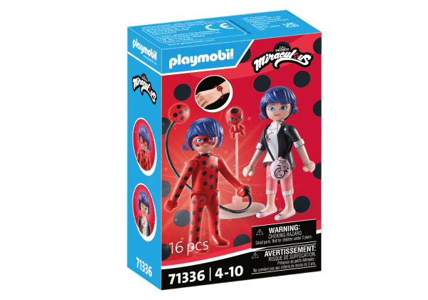 PLAYMOBIL MIRACULOUS: Marinette & Ladybug 71336