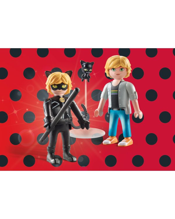 Дополнительное изображение книги «PLAYMOBIL MIRACULOUS: Adrien & Cat Noir 71337»