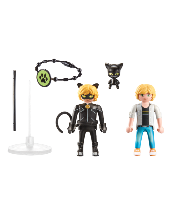 Дополнительное изображение книги «PLAYMOBIL MIRACULOUS: Adrien & Cat Noir 71337»