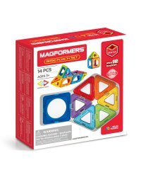 MAGFORMERS "Basic Plus 14" магнитный конструктор