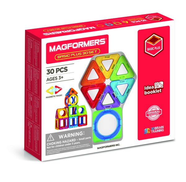 MAGFORMERS игровой набор Basic plus, 30 дет
