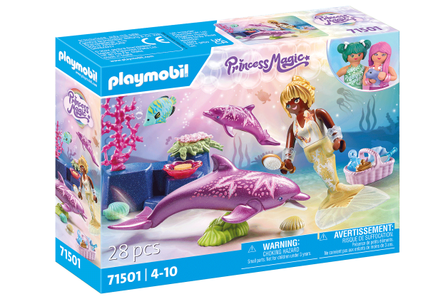 PLAYMOBIL MERMAIDS Русалочка с дельфинами 71501