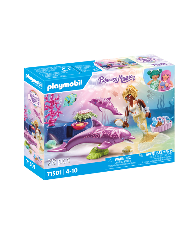 PLAYMOBIL MERMAIDS Русалочка с дельфинами 71501