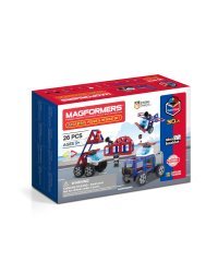 MAGFORMERS "Amazing Police & Rescue Set" магнитный конструктор