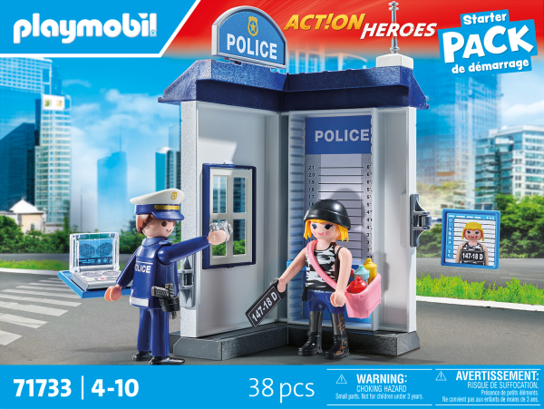 PLAYMOBIL Стартовый набор Полицейская комната