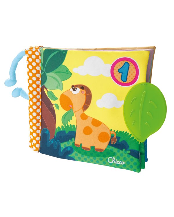 CHICCO Мягкая книжка 1-2-3