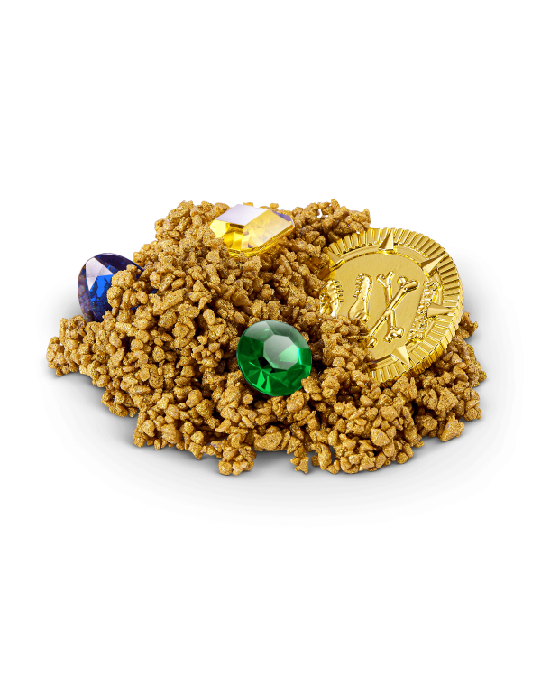 SMASHERS игровой набор Dino Island Gold Treasure hunt