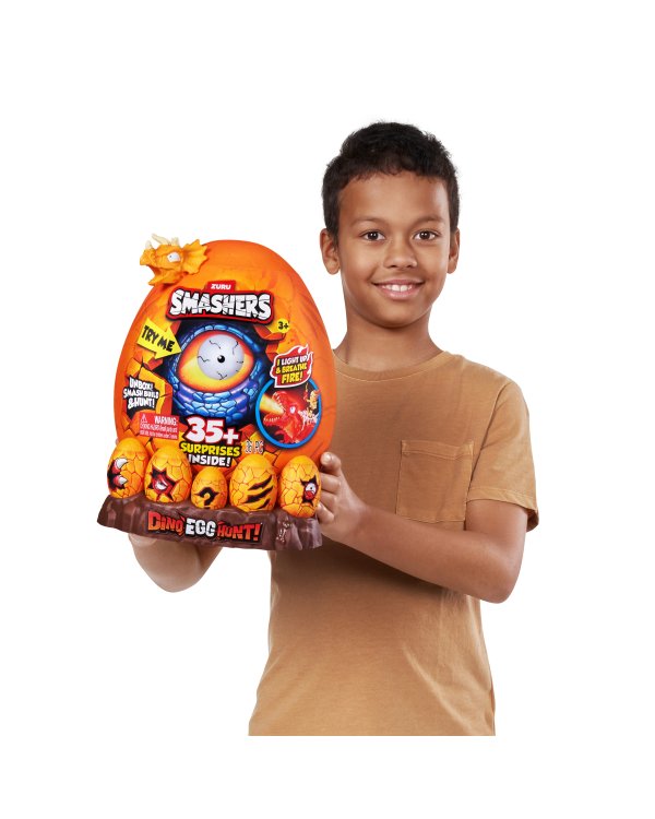 SMASHERS Интерактивное яйцо-сюрприз Dino Egg Hunt - Epic Egg