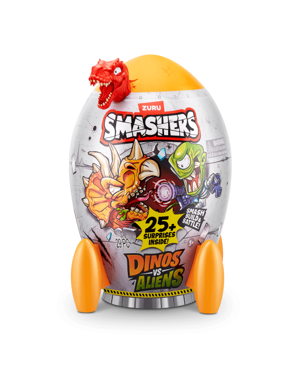 Дополнительное изображение книги «SMASHERS Игровой набор Dinos VS Aliens»