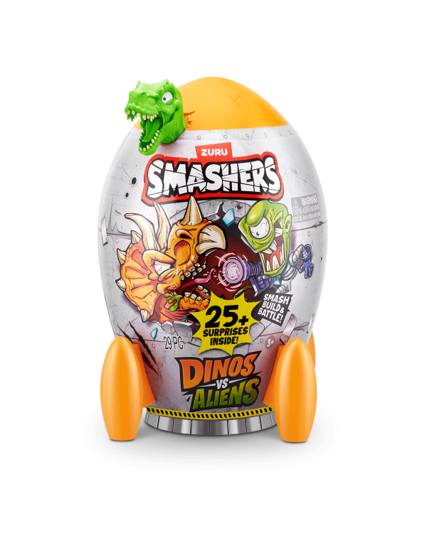 Дополнительное изображение книги «SMASHERS Игровой набор Dinos VS Aliens»