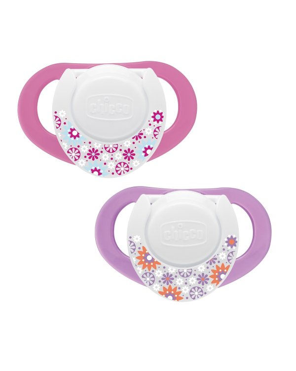 CHICCO Пустышка Physio Compact, силикон