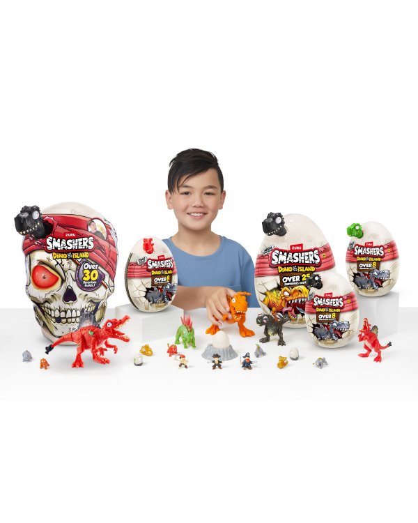 SMASHERS интерактивное яйцо-сюрприз Mini Dino Island