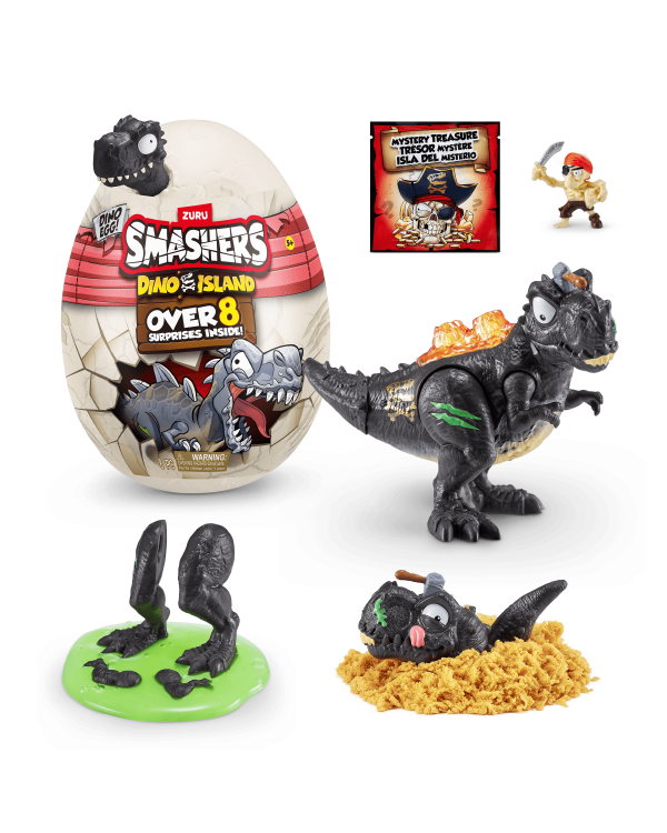 SMASHERS интерактивное яйцо-сюрприз Mini Dino Island
