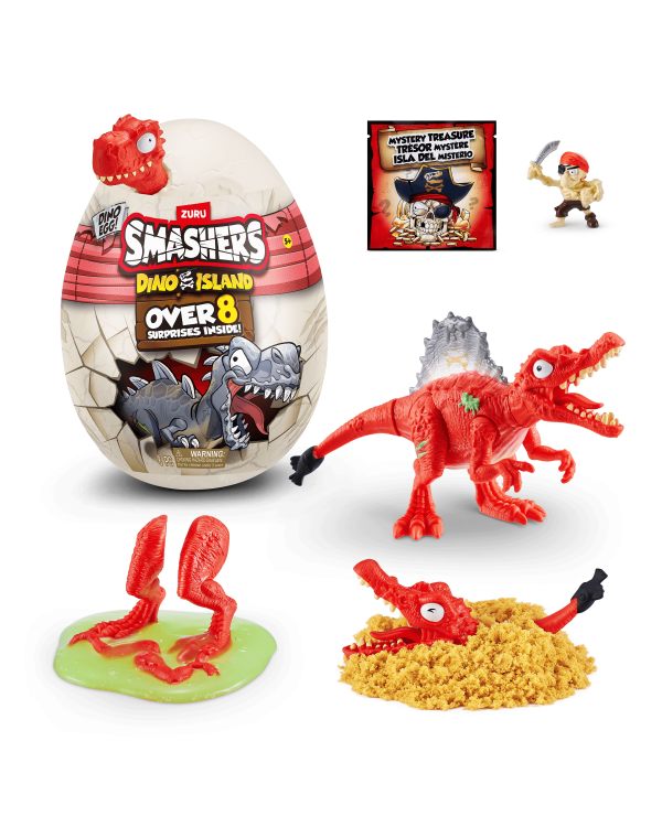 SMASHERS интерактивное яйцо-сюрприз Mini Dino Island