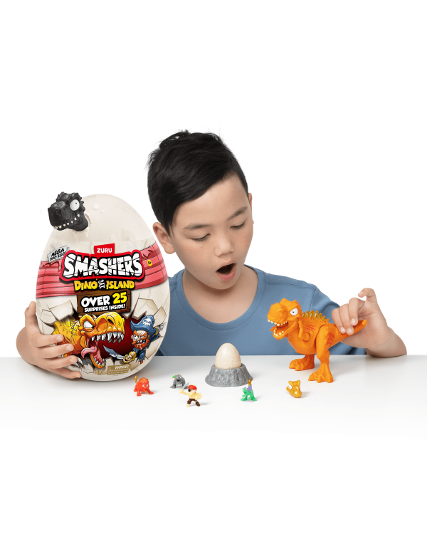 SMASHERS игровой набор Dino Island Epic Egg