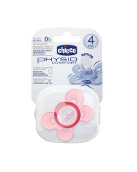 CHICCO Physio Comfort Соска 6-12м, розовая