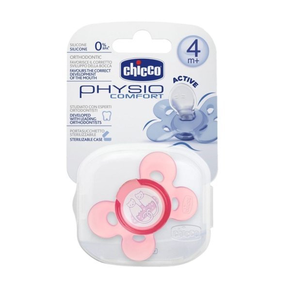 Обложка книги «CHICCO Physio Comfort Соска 6-12м, розовая»
