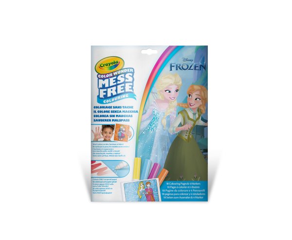 CRAYOLA FROZEN раскраска Color Wonder с фломастерами CRAYOLA FROZEN раскраска Color Wonder с фломастерами