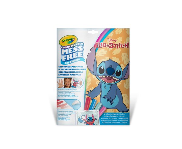 CRAYOLA Lilo&Stich раскраска Color Wonder с фломастерами CRAYOLA Lilo&Stich раскраска Color Wonder с фломастерами