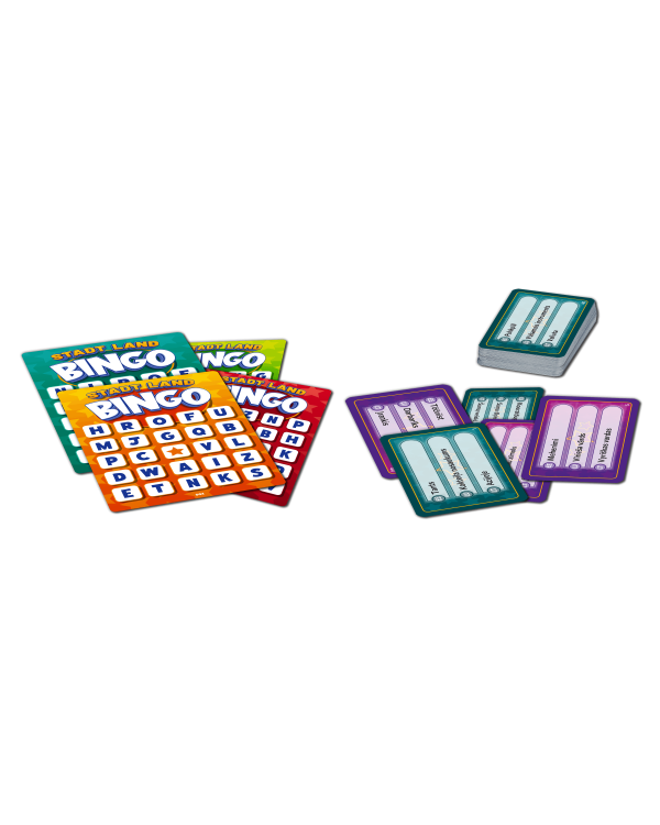 Дополнительное изображение книги «PIATNIK Настольная игра Word Bingo»
