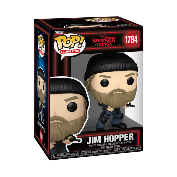 Обложка книги «FUNKO POP! Vinyl: Фигурка: Stranger Things - Jim Hopper»