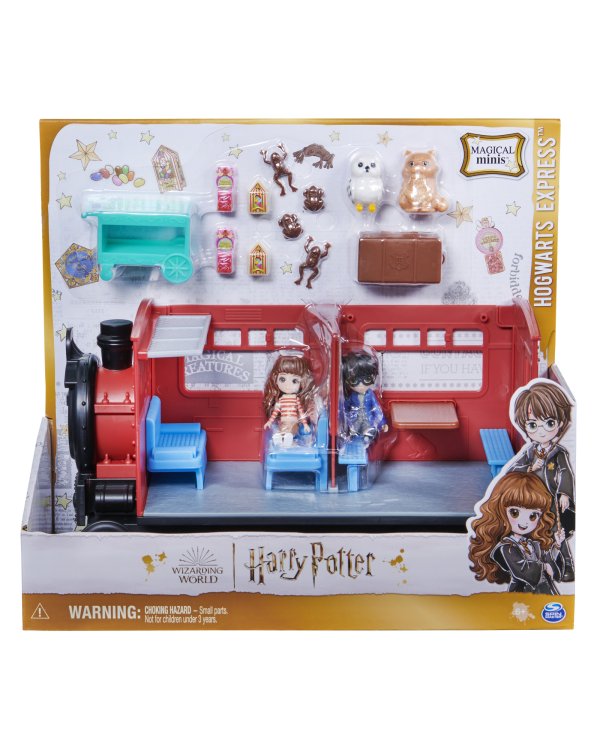 HARRY POTTER Игровой набор Hogwarts Express Поезд - Гермиона и Гарри